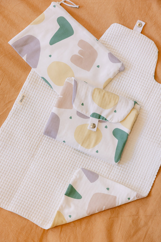 DUO Pochette + Tapis à langer